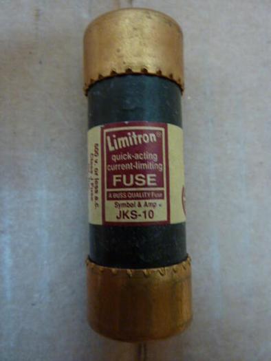 Used LIMITRON 10 Amp Fuse JKS-10 #26803