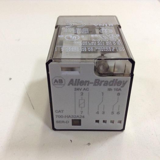 Used ALLEN BRADLEY Relay 700-HA32A24 SER D #76340