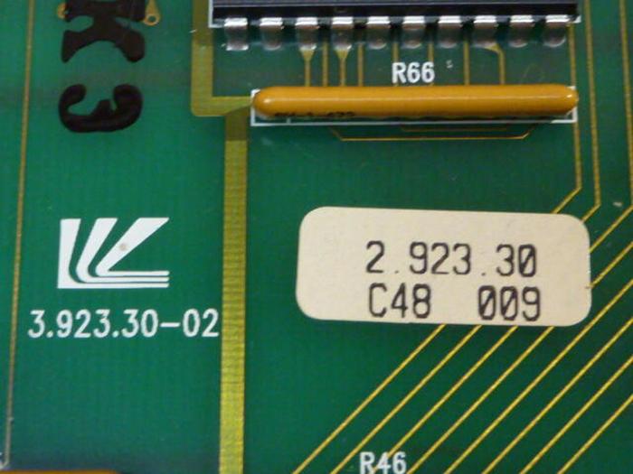 Used LANG MFG CO Circuit Board 3.923.30-02 #33954