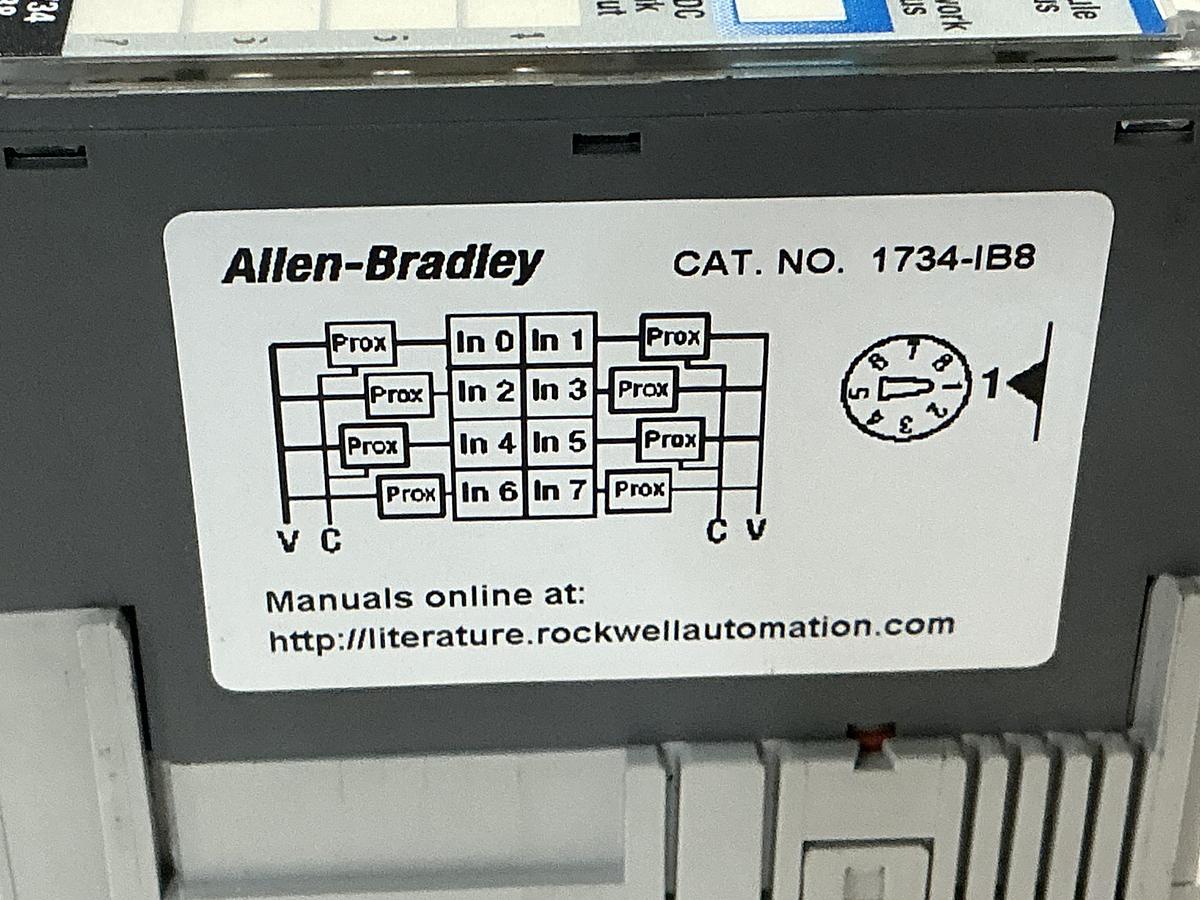 Used ALLEN BRADLEY 1734-AENT SER A