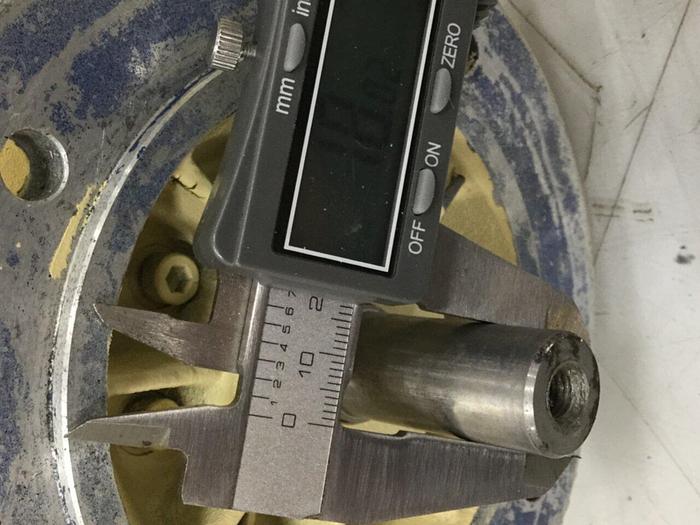 Used SUHNER 5 HP Motor B5 DKM7 5HP Used