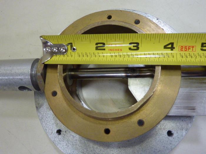 Used FESTO 2 3/4" Numatic Slide w/ Festo Cylinder D5NU-25-80-P #56385