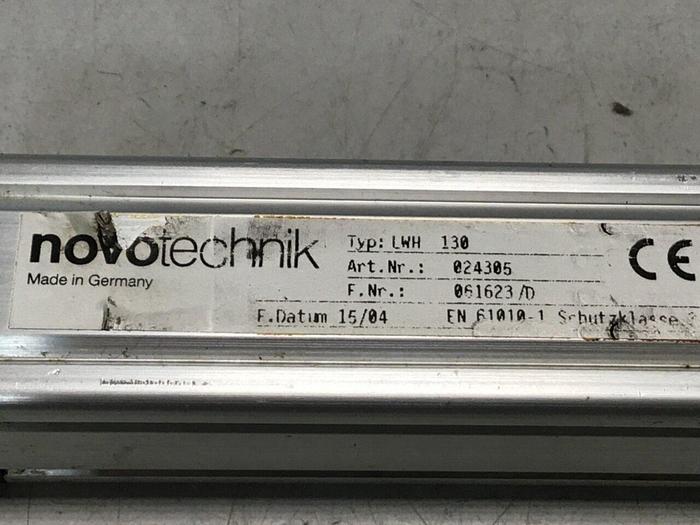 Used NOVOTECHNIK Linear Transducer LWH130 Used