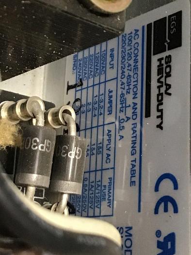 Used SOLA Power Supply SLS-24-012T #133708