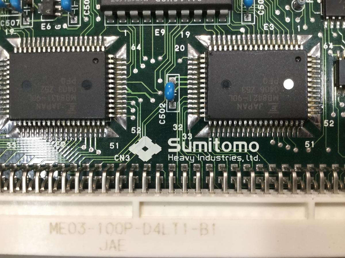 Used SUMITOMO Circuit Board CS6112090 SA765232BC Used