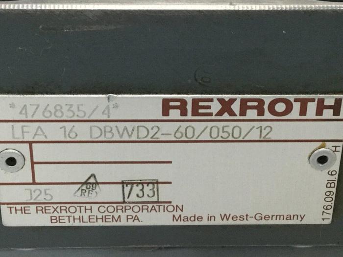 Used REXROTH Valve DBWD26005012 #110488