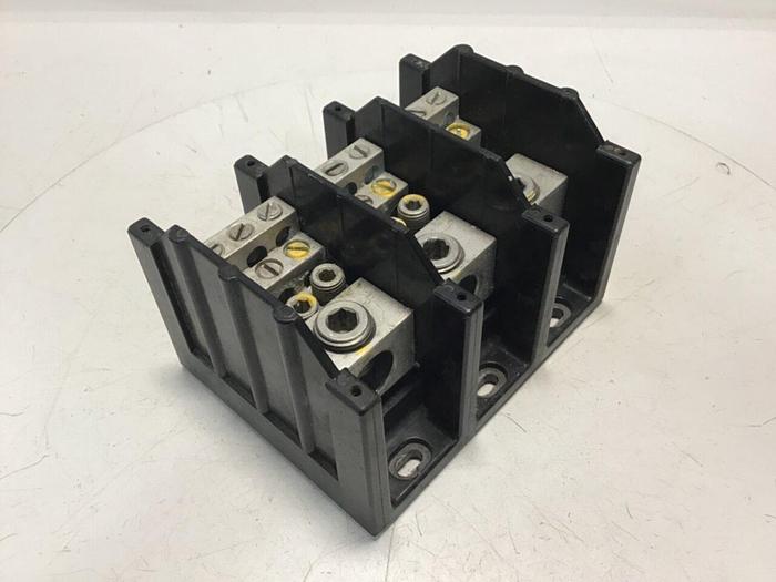 Used BUSS / BUSSMANN Fuse Holder Distribution Block 16371-3 #128526