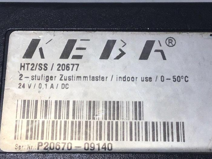 Used KEBA Teach Pendant HT2/SS/20677 Used