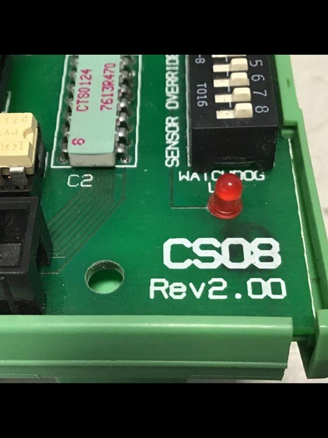 Used PHOENIX CONTACT Circuit Board CS08 REV 2.00 Used