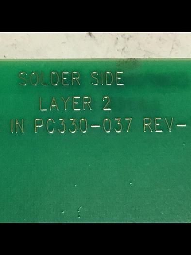 Used VAN DORN DC Input Board 330037 PC330-037 Used