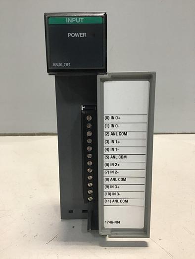 Used ALLEN BRADLEY Analog Input Module 1746-NI4 SER B #127232