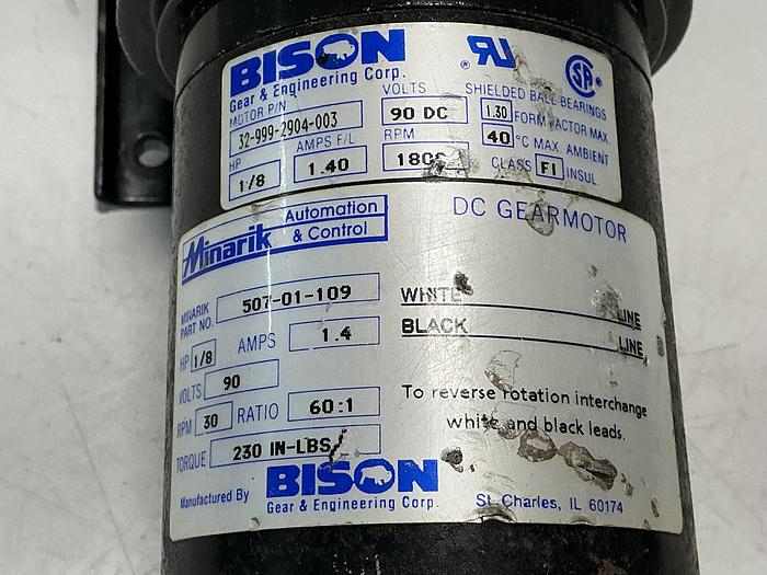 Used BISON 32-999-2904-003
