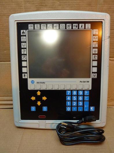 Used ALLEN BRADLEY Pro Set 700 Operator Interface 6500-PS7DSP SER A Used