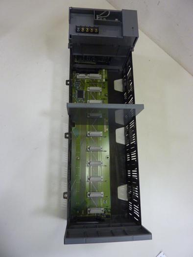 Used ALLEN BRADLEY Power Supply & Slot Rack 1746-P1 SER A / 1746-A10 SER A #51940