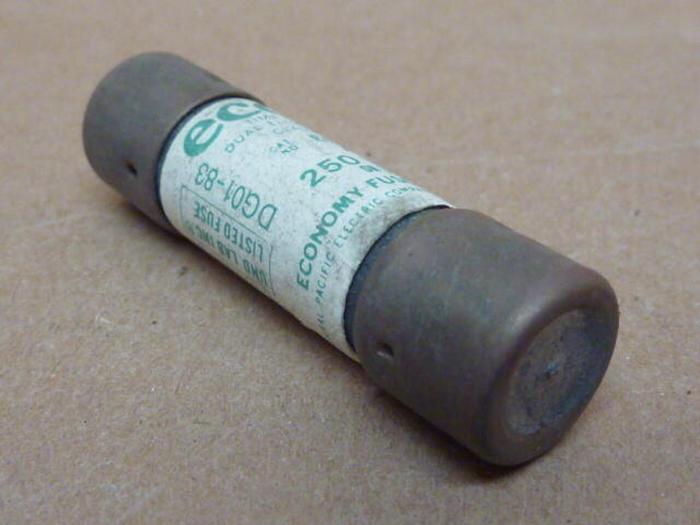 Used ECONOMY FUSE 1 Amp Economy Fuse ECN-1 #33687