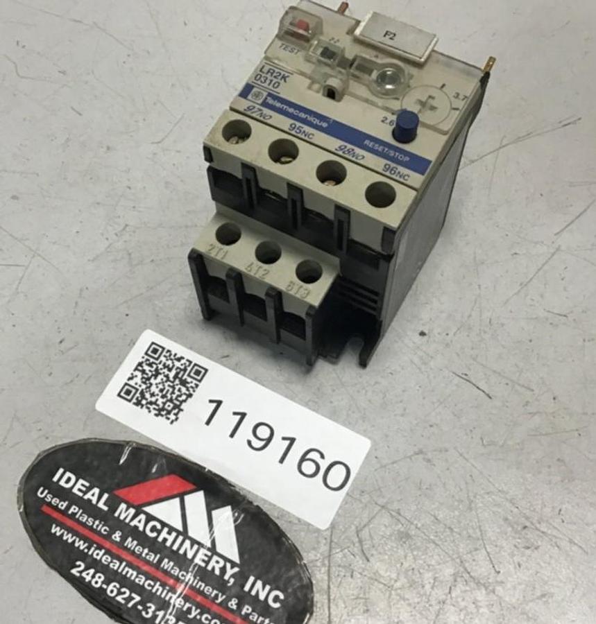 Used TELEMECANIQUE Overload Relay LR2K0310 USED