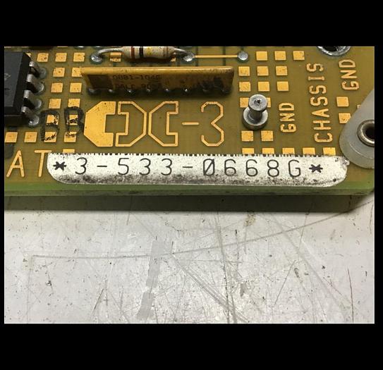 Used CINCINNATI MILACRON Circuit Board 3-533-0668G Used