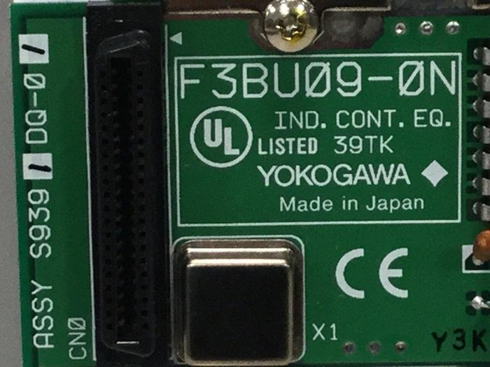 Used YOKOGAWA Circuit Board F3BU09 #100998