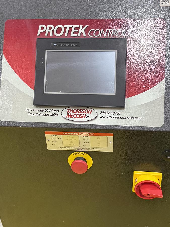 Used THORESON MCCOSH TD-60 Dryer