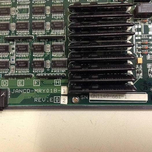 Used YASKAWA Circuit Board JANCD-MRY01B-1 REV E02 #77027