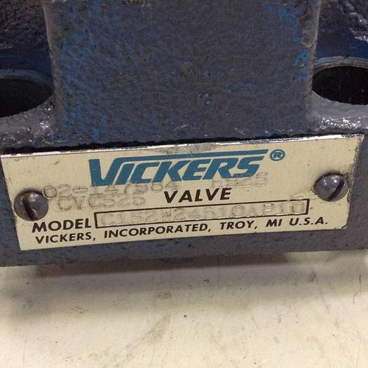 Used VICKERS Hydraulic Valve CVCS25C1S2W24510AP10 #82351