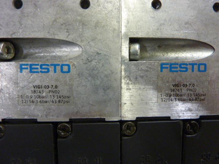Used FESTO Control Block / Valve Terminal IFB13-03 Used