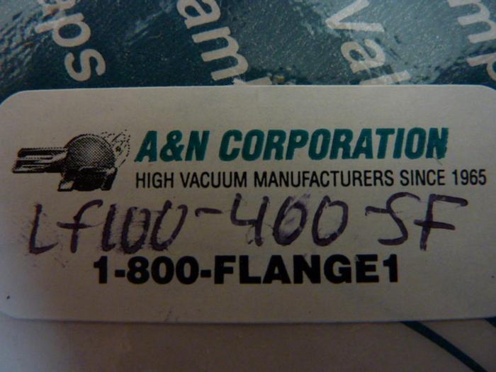 A & N CORPORATION Stainless Steel Flange LF100-400-SF.A #40295 DNL SCRAPPED