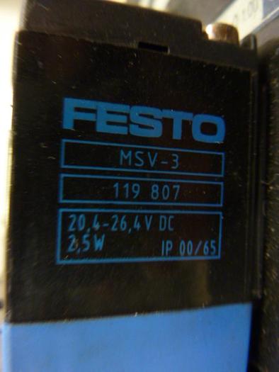 Used FESTO Control Block / Valve Terminal IFB8-02 #52860