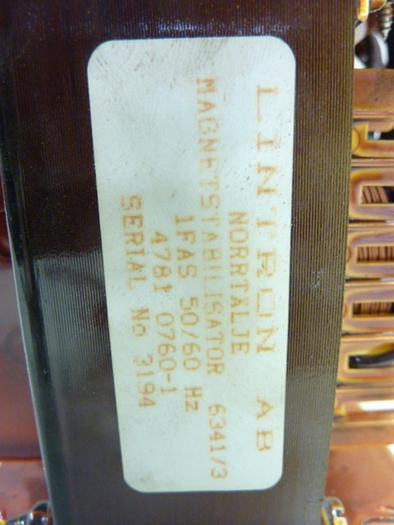 Used LINTRON Transformer 6341/3 #43726