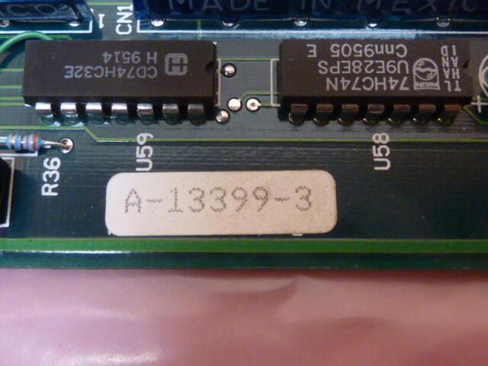 Used BARBER COLMAN Analog I/O Circuit Board A-13399-3 #37262