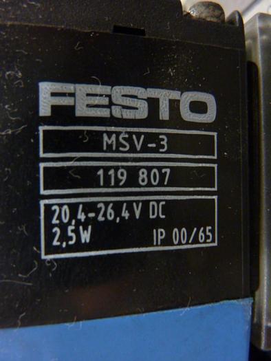 Used FESTO Control Block / Valve Terminal IFB8-02 #52774