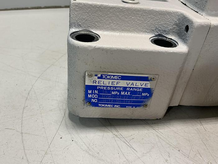 Used TOKIMEC DG4VS-3-0C-M-P7-H-7-P12-52