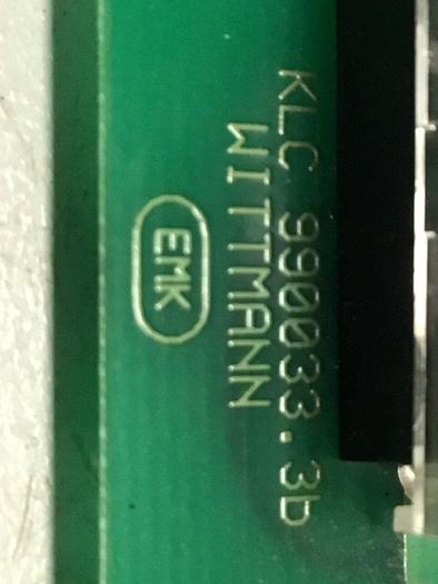 Used WITTMANN Circuit Board KLC 990033.3B #118104