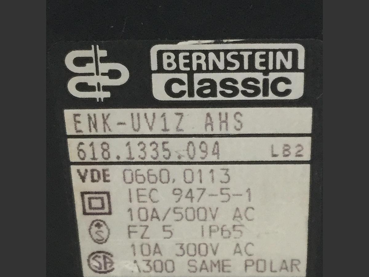 Used BERNSTEIN Limit Switch ENK-UV1Z AHS Used
