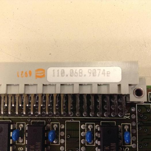 Used NETSTAL Circuit Board CUC 110.240.9468 #77981