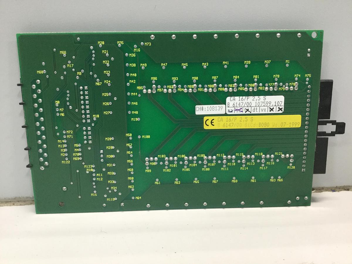 Used BACHMANN ELECTRONIC Output Card CA16/P2.5S E06149/00 002 USED