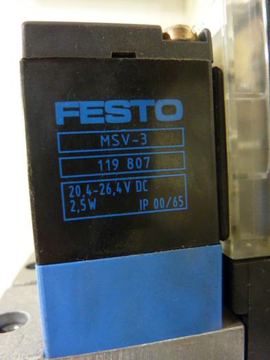 Used FESTO Control Block / Valve Terminal IFB8-02 #52867