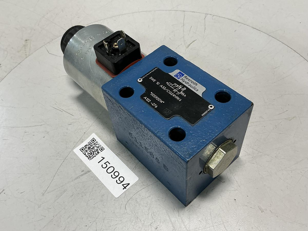 Used REXROTH 3WE 10 A33/CG24N9K4