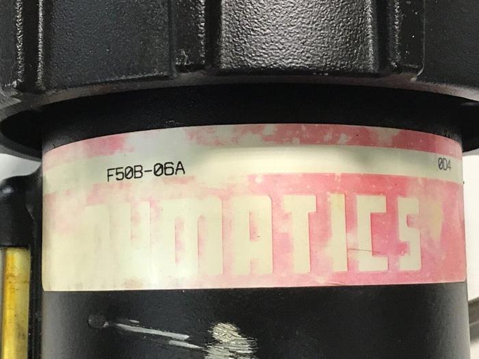 Used NUMATICS Pneumatic Filter F50B-06A #130720