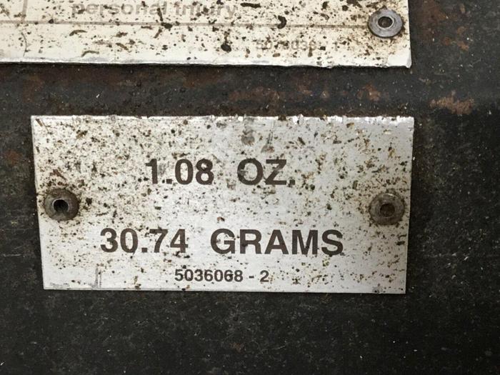 Used CINCINNATI MILACRON 1.08 Oz Injection Unit VS55-1.08 / IU Used