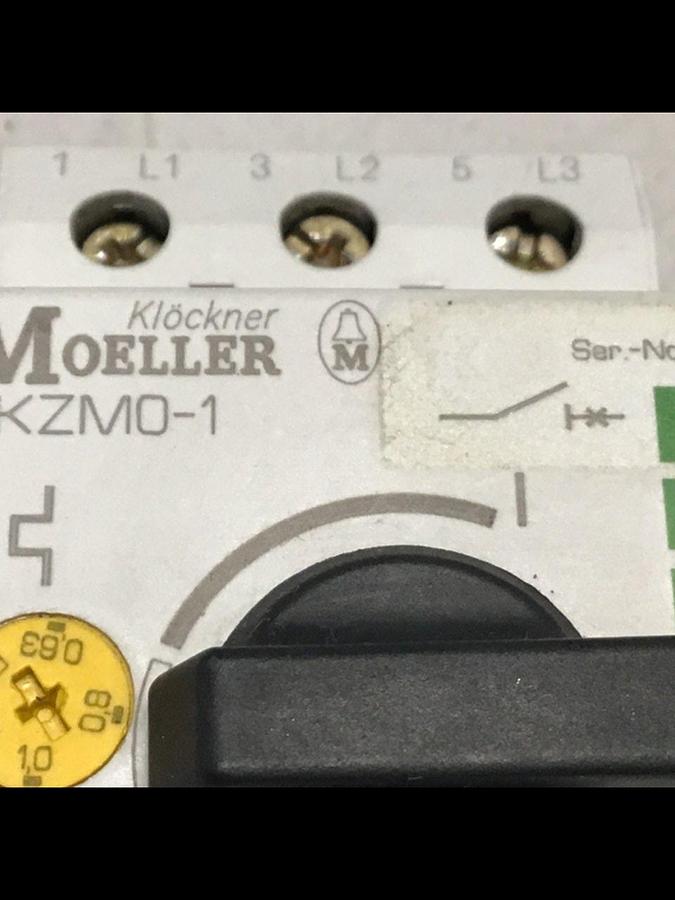 Used MOELLER Manual Motor Controller PKZM0-1 USED
