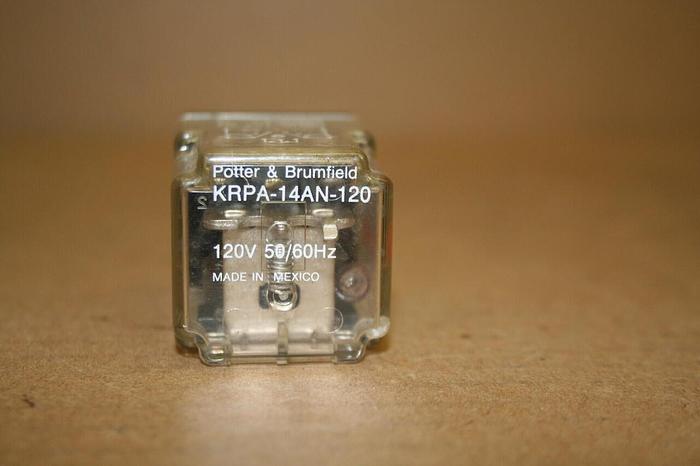 Used POTTER & BRUMFIELD Relay KRPA-14AN-120 Used