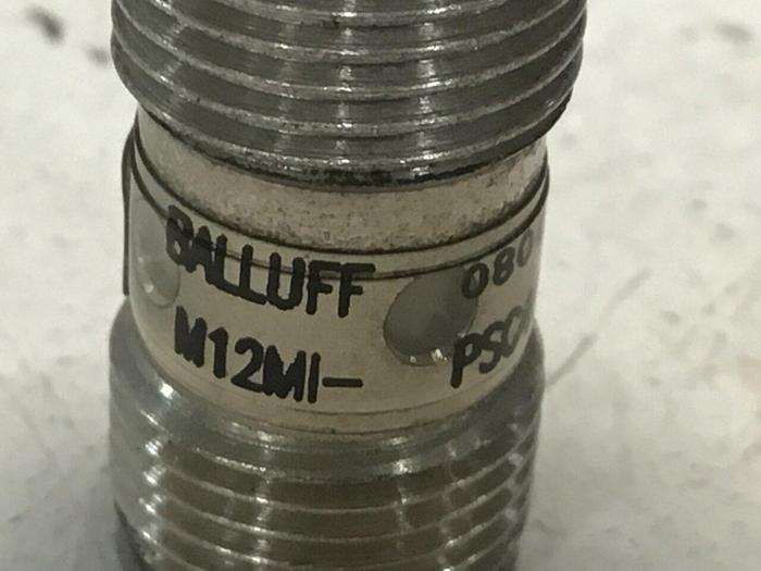 Used BALLUFF Inductive Proximity Sensor BES M12MI-PSC40B-S04G #114176