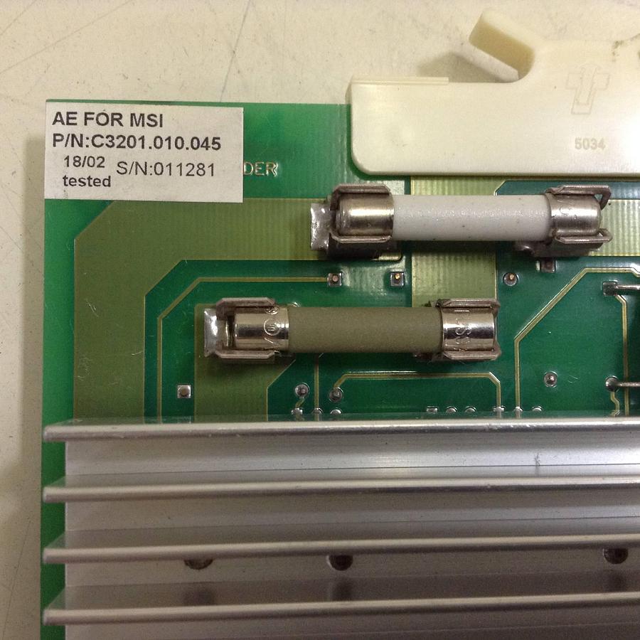 Used AMERICAN MSI Control Board C3201.010.045 Used
