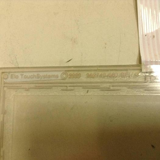 Used ELO TOUCH SYSTEMS Touchscreen SCN-AT #87435