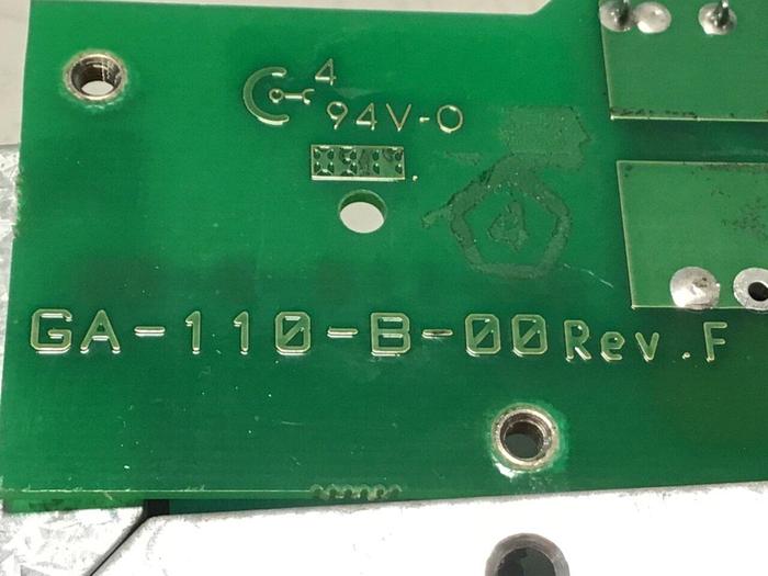 Used GAMMAFLUX Hot Runner Output Board GA-110-B-00 #122181
