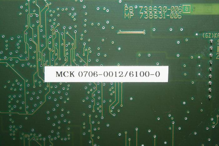 Used IBM Card Assembly MCK0706-0012/6100-0 #21085