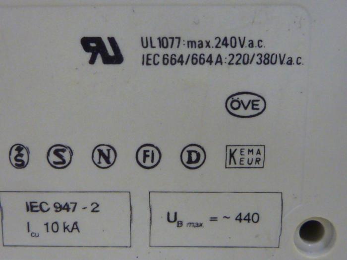 Used ABB 10 Amp Circuit Breaker S252-L10A #54473