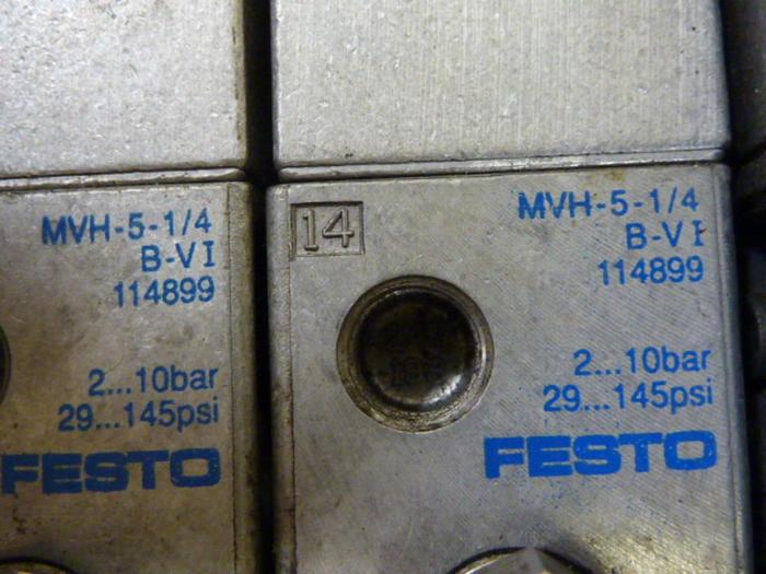 Used FESTO Control Block / Valve Terminal IFB8-02 #52854