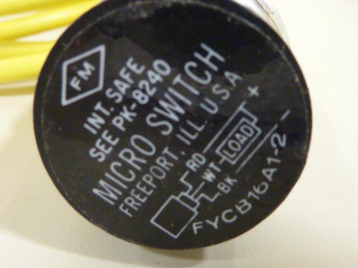 Used MICROSWITCH Magnetic Sensor FYCB16A1-2 #55634